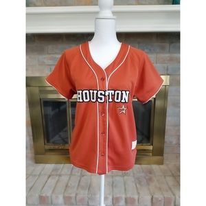 Houston Astros Buttondown Baseball Jersey